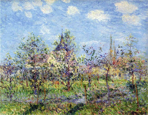  Gustave Loiseau Trees in Bloom - Art Print