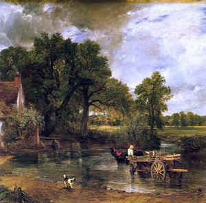  John Constable The Hay-Wain (detail) - Art Print