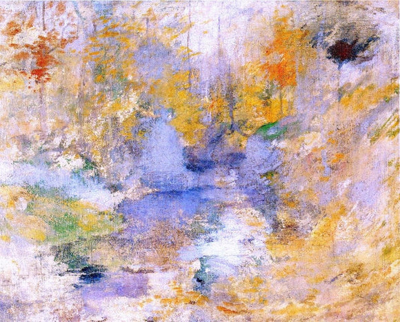  John Twachtman Hemlock Pool (also known as Autumn) - Art Print