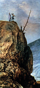  Joos De Momper Landscape with the Temptation of Christ (detail) - Art Print