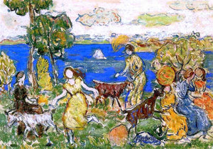  Maurice Prendergast Summer Day (also known as St. Cloud) - Art Print