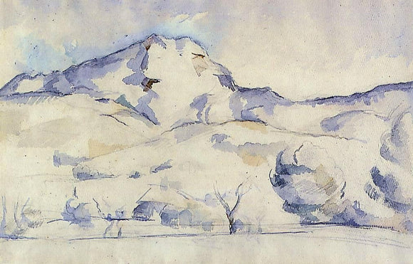  Paul Cezanne Mont Sainte-Victoire - Art Print