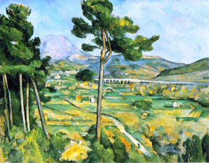  Paul Cezanne Mont Sainte-Victoire (Metropolitan) - Art Print