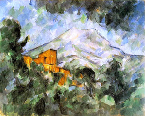  Paul Cezanne Mont Sainte-Victoire and Chateau Noir - Art Print