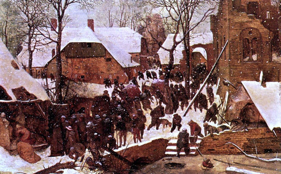  The Elder Pieter Bruegel Adoration of the Kings in the Snow - Art Print