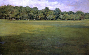  William Merritt Chase Prospect Park (also known as Croquet Lawn, Prospect Park (?)) - Art Print