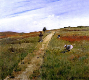  William Merritt Chase Shinnecock Hills (also known as Shinnecock Hills Autumn) - Art Print