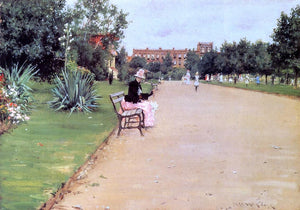  William Merritt Chase The Park - Art Print