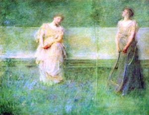  Thomas Wilmer Dewing The Song - Art Print