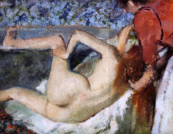  Edgar Degas The Bath (also known as Woman from Behind) - Art Print