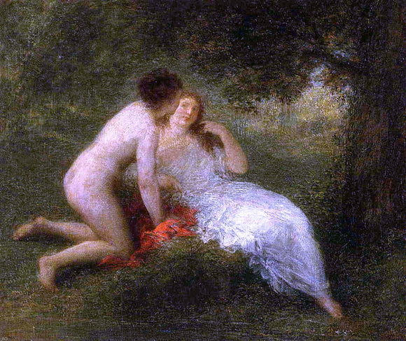  Henri Fantin-Latour Bathers (also known as The Secret) - Art Print