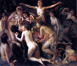  Lovis Corinth The Temptation of Saint Anthony - Art Print