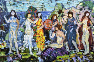  Maurice Prendergast Bathers - Art Print