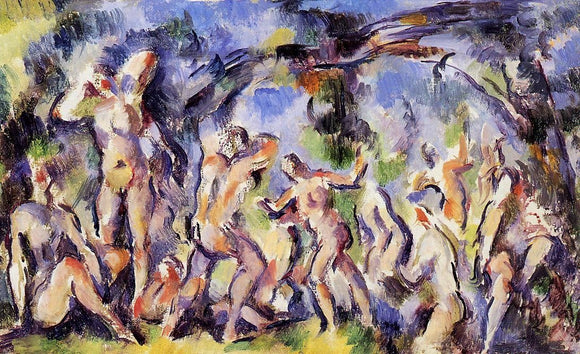  Paul Cezanne Bathers (study) - Art Print