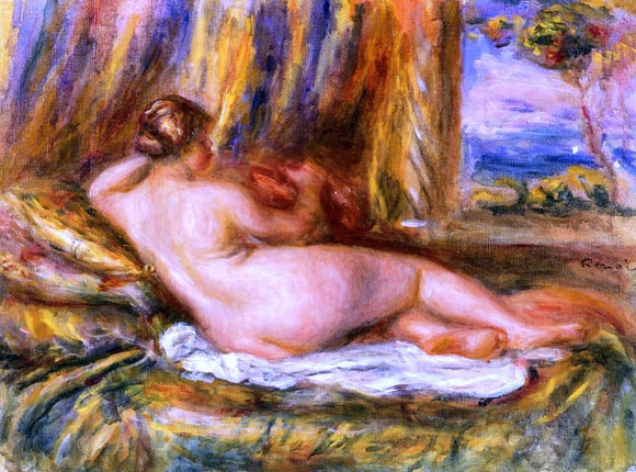  Pierre Auguste Renoir Reclining Nude - Art Print