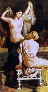  Theodore Chasseriau The Tepidarium (detail) - Art Print