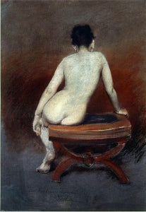  William Merritt Chase Back of a Nude - Art Print