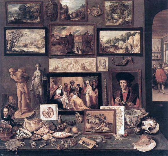  II Frans Francken Art Room - Art Print