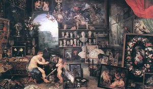  The Elder Jan Brueghel The Sense of Sight - Art Print