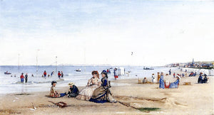  Conrad Wise Chapman Trouville Beach - Art Print