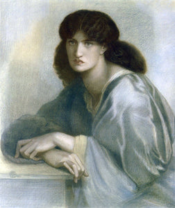  Dante Gabriel Rossetti La Donna della Finestra (also known as Jane Morris) - Art Print