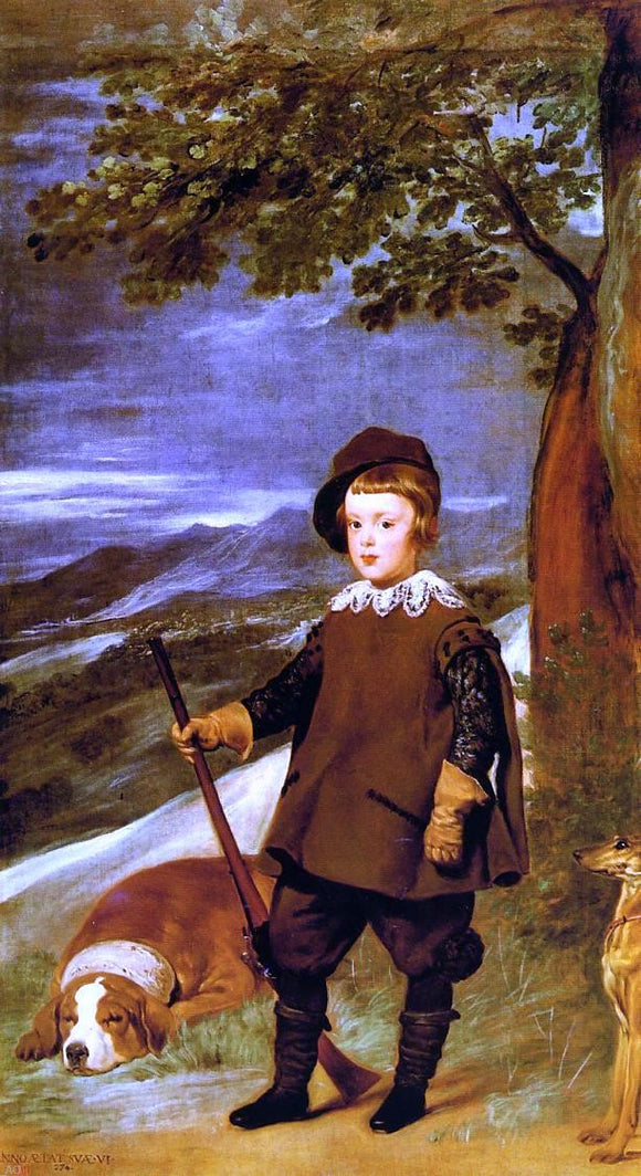  Diego Velazquez Prince Baltasar Carlos as a Hunter - Art Print