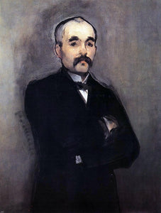  Edouard Manet Portrait of Clemenceau - Art Print