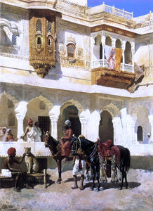  Edwin Lord Weeks Leaving for the Hunt - Art Print