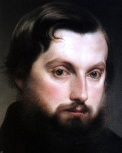  Francesco Hayez Portrait of Gian Giacomo Poldi Pezzoli (detail) - Art Print
