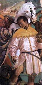  Gaudenzio Ferrari The Moor King (detail) - Art Print