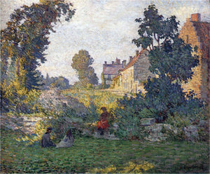  Henri Lebasque Landscape at Champetre - Art Print