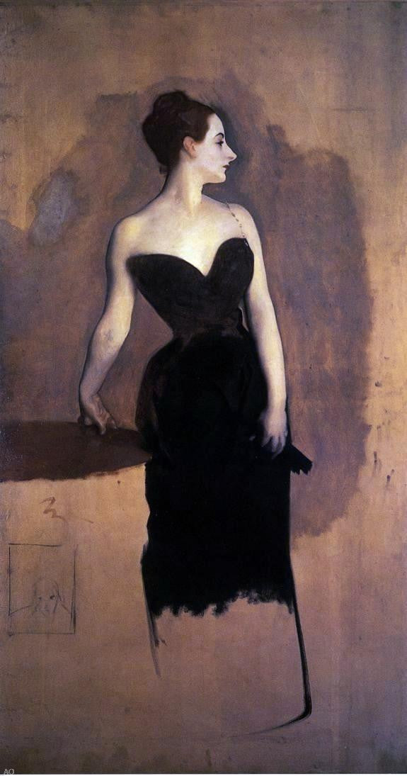  John Singer Sargent Madame Gautreau (unfinished) - Art Print