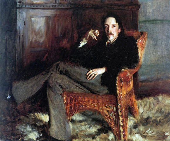  John Singer Sargent Robert Louis Stevenson - Art Print