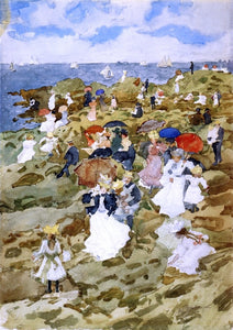  Maurice Prendergast Handkerchief Point - Art Print