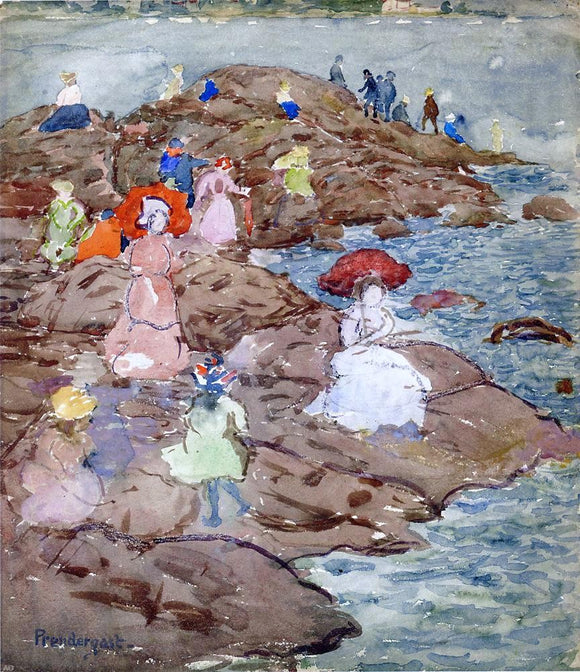  Maurice Prendergast Nantasket - Art Print