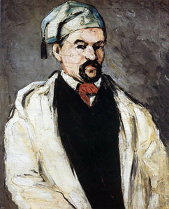  Paul Cezanne Uncle Dominique (also known as Man in a Cotton Hat) - Art Print