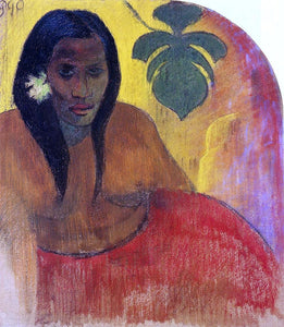  Paul Gauguin Tahitian Woman - Art Print