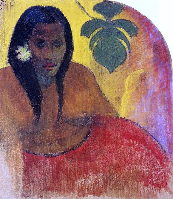  Paul Gauguin Tahitian Woman - Art Print