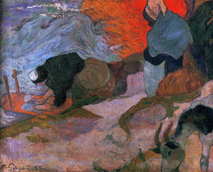  Paul Gauguin Washerwomen - Art Print