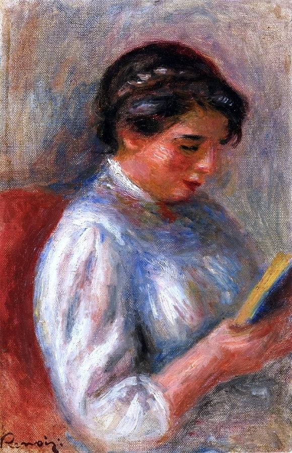  Pierre Auguste Renoir The Reader - Art Print