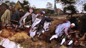  The Elder Pieter Bruegel The Parable of the Blind Leading the Blind - Art Print