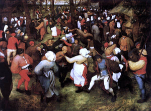  The Elder Pieter Bruegel Wedding Dance in the Open Air - Art Print