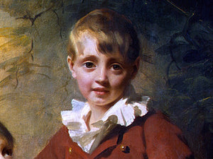  Sir Henry Raeburn The Binning Children [detail #1] - Art Print