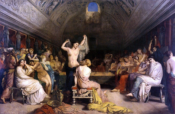  Theodore Chasseriau The Tepidarium - Art Print