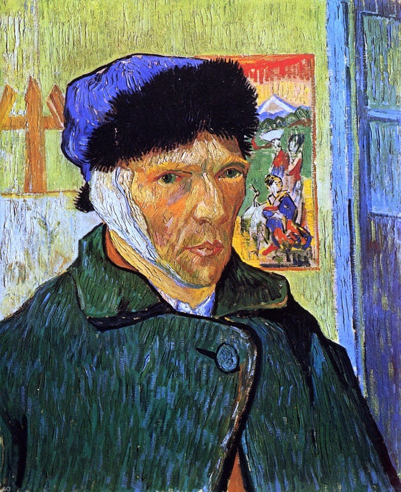  Vincent Van Gogh Self Portrait with Bandaged Ear - Art Print