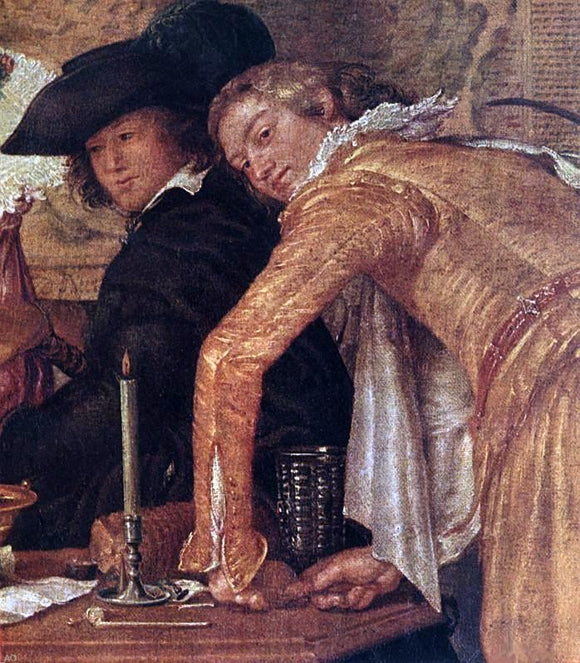  Willem Pietersz Buytewech Merry Company (detail) - Art Print