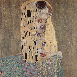  Gustav Klimt The Kiss 1907-1908 - Art Print