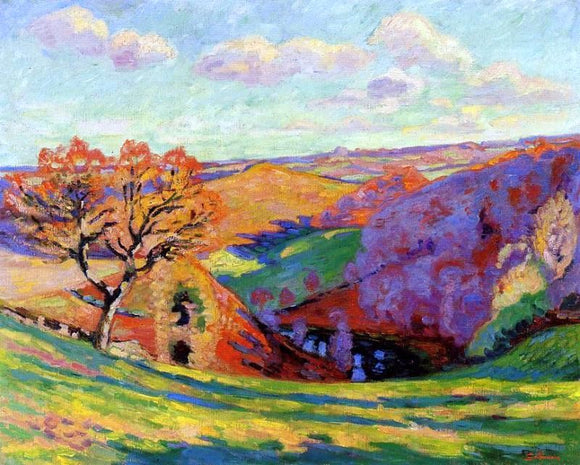  Armand Guillaumin The Creuse at Crozant - Art Print