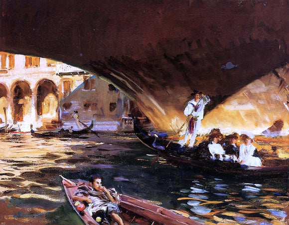  John Singer Sargent The Rialto (also known as Grand Canal) - Art Print