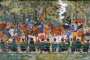  Maurice Prendergast Central Park - Art Print